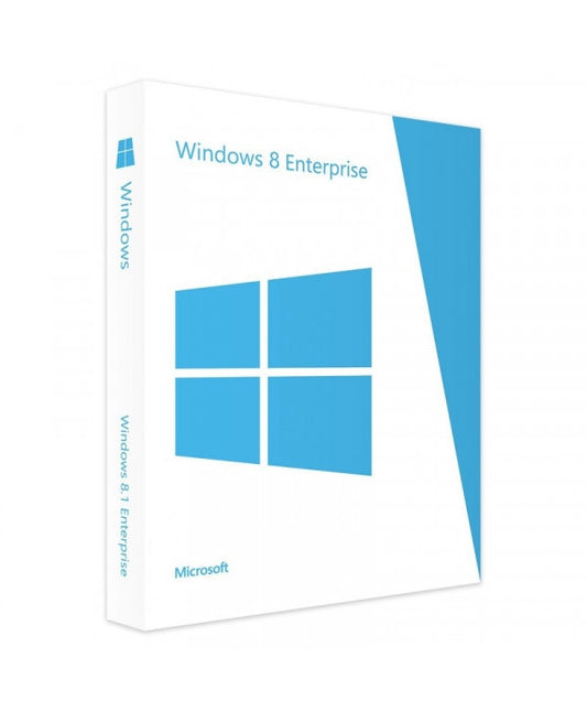 Microsoft Windows 8 Entreprise - Licence numérique officielle - Version Complète - Clé d’activation - Image produit HD