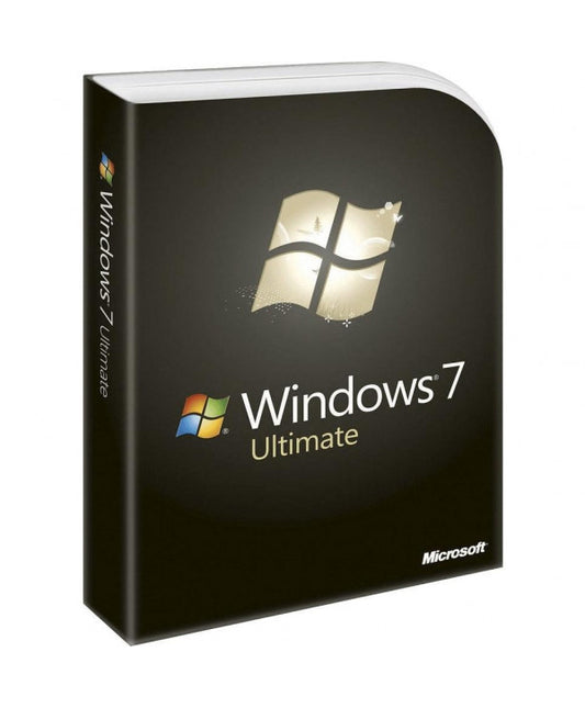 Microsoft Windows 7 Ultimate - Licence numérique officielle - Version Complète - Clé d’activation - Image produit HD