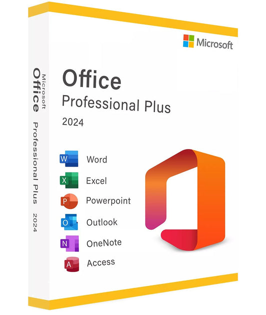 Office 2024 Professional Plus - Licence numérique officielle - Version Complète - Clé d’activation - Image produit HD