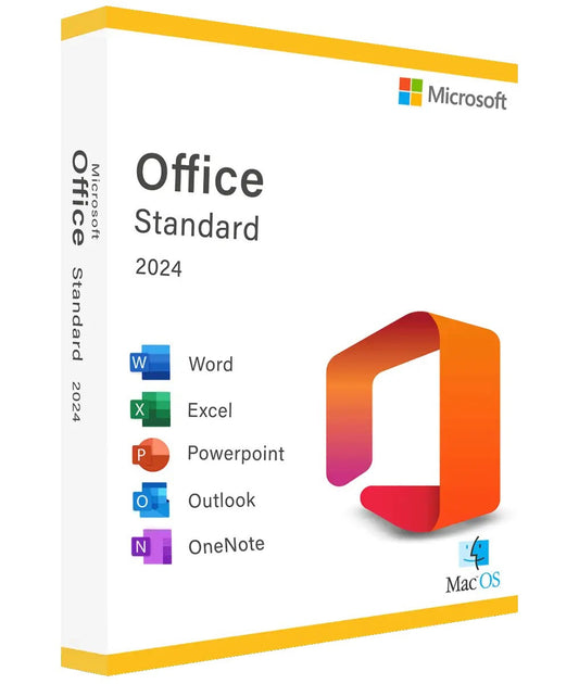 Office 2024 Standard - Licence numérique officielle - Version Complète - Clé d’activation - Image produit HD