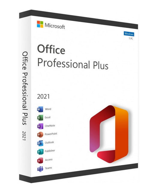 Office 2021 Professional Plus Bind - Licence numérique officielle - Version Complète - Clé d’activation - Image produit HD