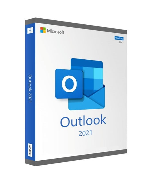 Microsoft Outlook 2021 - Licence numérique officielle - Version Complète - Clé d’activation - Image produit HD