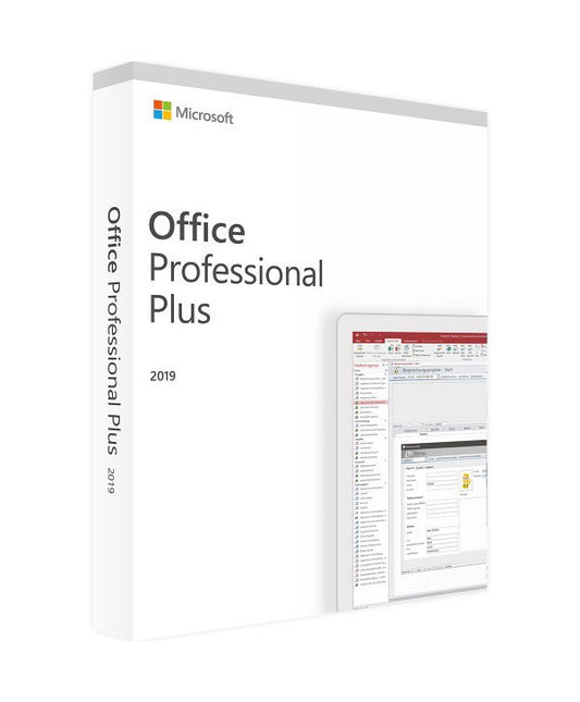 Office 2019 Professional Plus - Licence numérique officielle - Version Complète - Clé d’activation - Image produit HD