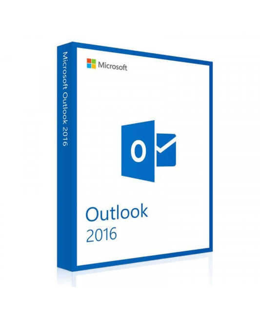 Microsoft Outlook 2016 - Licence numérique officielle - Version Complète - Clé d’activation - Image produit HD
