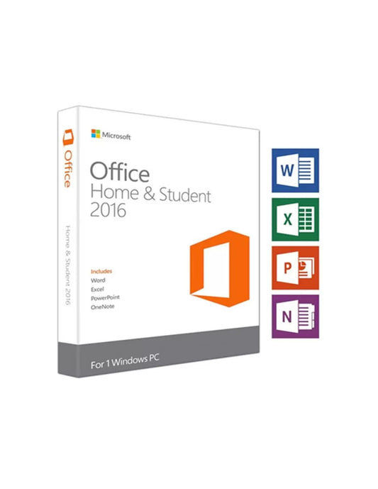 Office 2016 Home & Student - Licence numérique officielle - Version Complète - Clé d’activation - Image produit HD