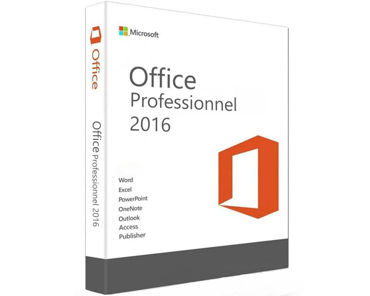 Office 2016 Professional Plus - Licence numérique officielle - Version Complète - Clé d’activation - Image produit HD
