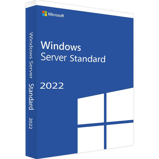 Windows Server 2022 Standard - Licence numérique officielle - Version Complète - Clé d’activation - Image produit HD