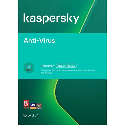 Kaspersky AntiVirus 2025 - Licence numérique officielle - Version Complète - Clé d’activation - Image produit HD