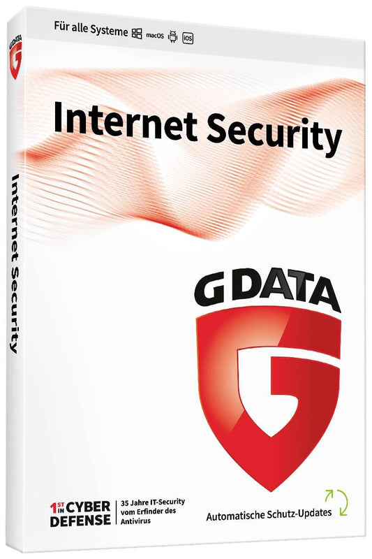 G Data Internet Security 2025 - Licence numérique officielle - Version Complète - Clé d’activation - Image produit HD