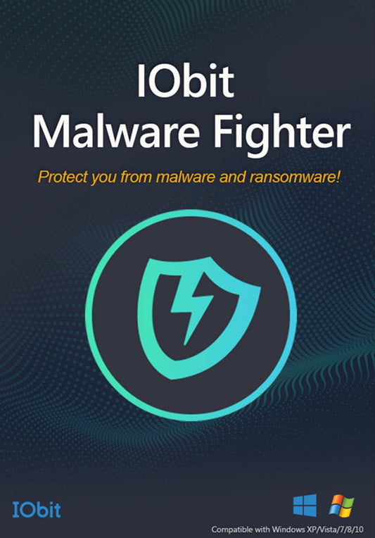 IObit Malware Fighter PRO 10 - Licence numérique officielle - Version Complète - Clé d’activation - Image produit HD