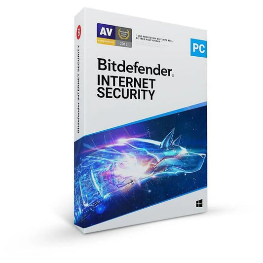 Bitdefender Internet Security 2025 - Licence numérique officielle - Version Complète - Clé d’activation - Image produit HD
